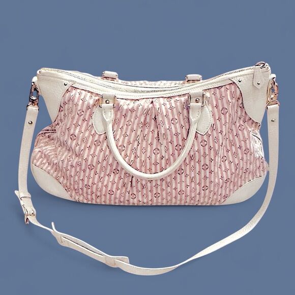 Louis Vuitton Monogram Mini Lin Croisette Marina PM Handbag 2 Way Rouge Pink - Picture 16 of 16